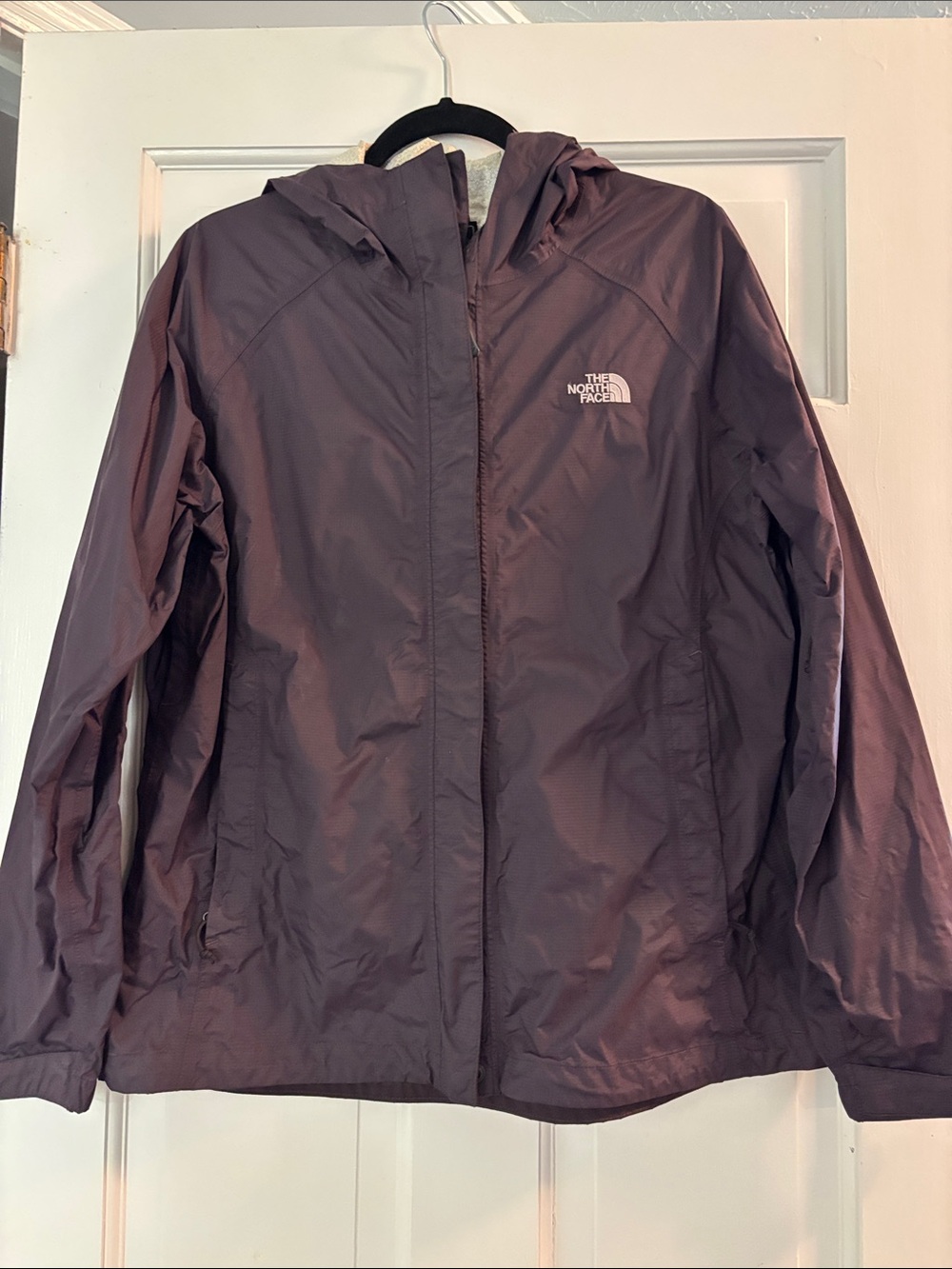 The North Face Women's Hooded Shell Rain Jacket — Plum